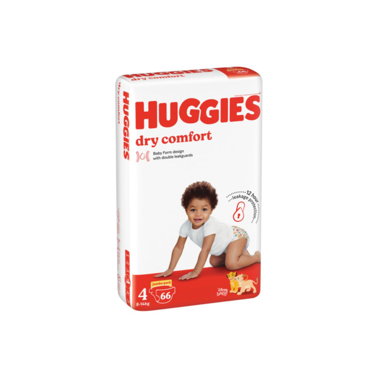 Huggies Dry Comfort Jumbo Pack 66'S Number 4