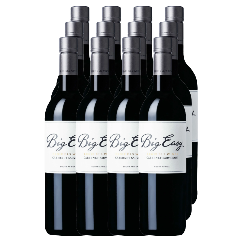 12X ERNIE ELS BIG EASY CABERNET SAUVIGNON 750ml