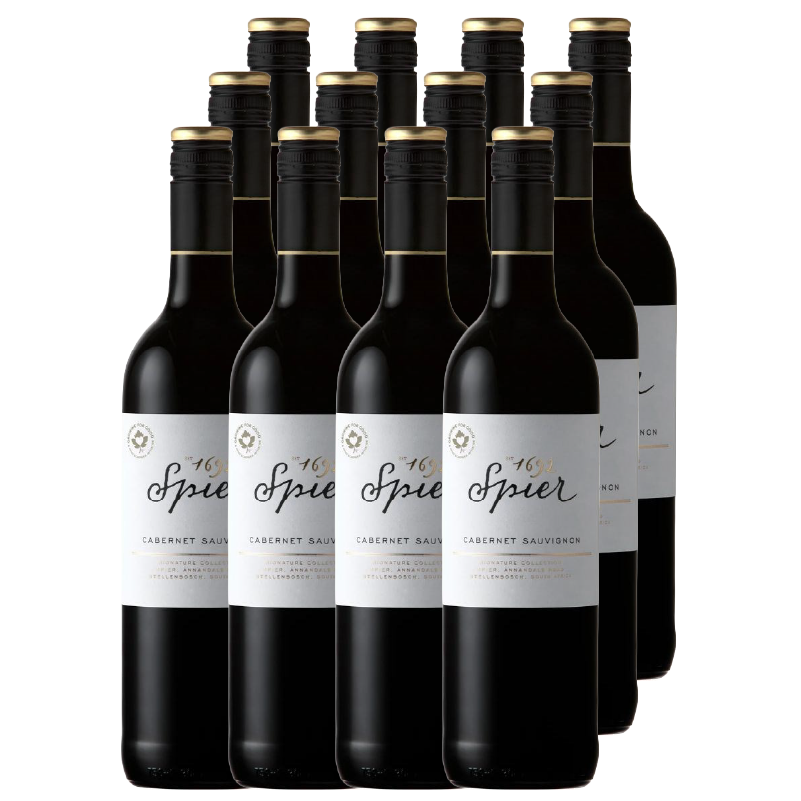 12X SPIER CABERNET SAUVIGNON 750ml