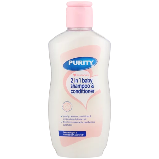 Purity Essentials 2 In 1 Baby Shampoo And Conditioner 200ml