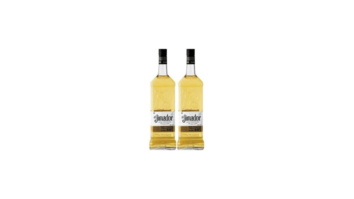2x El Jimador Reposado (Gold) Tequila 750m