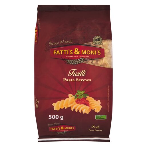 Fatti's and Moni's Fusilli Pasta Screws 500g