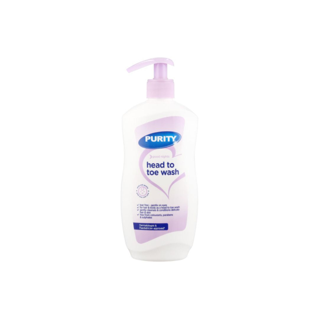 Purity Head To Toe Wash 500ml