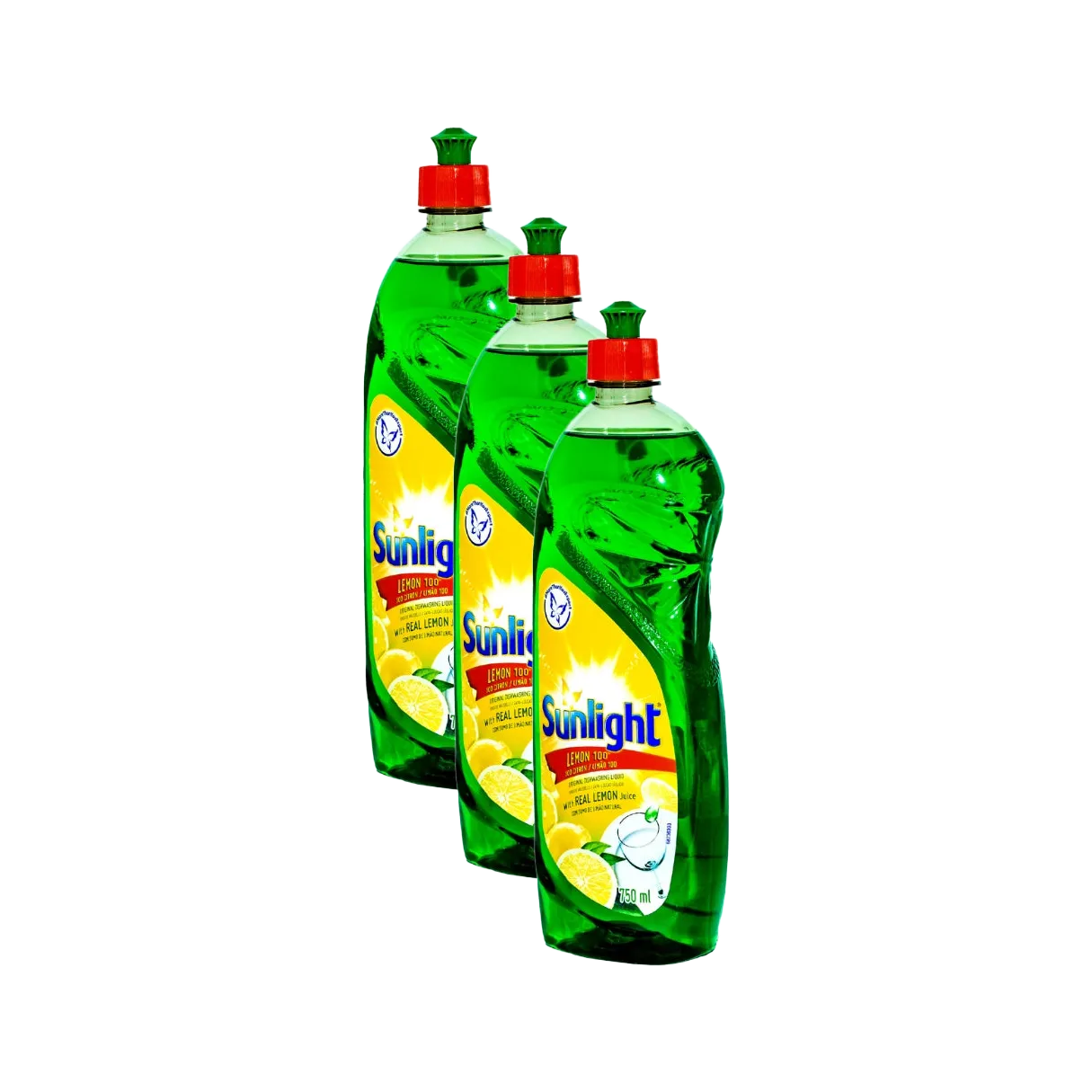 3x Sunlight Liquid 750ml