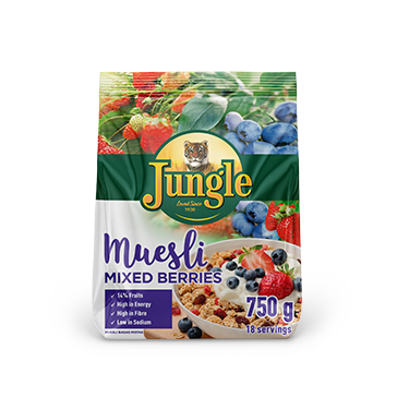 Jungle Muesli Mixed Berries 750g