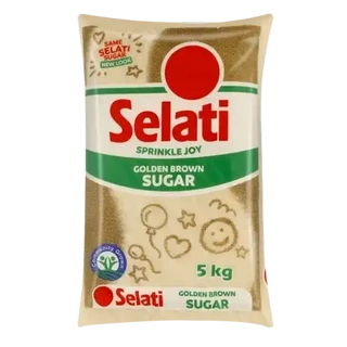 SELATI GOLDEN BROWN SUGAR 5Kg