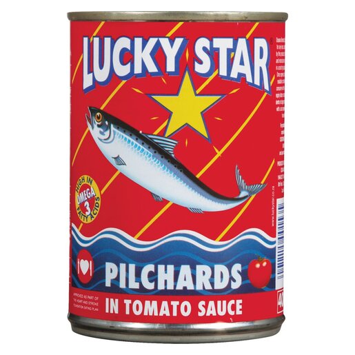 LUCKY STAR PILCHARDS TOMATO 400G