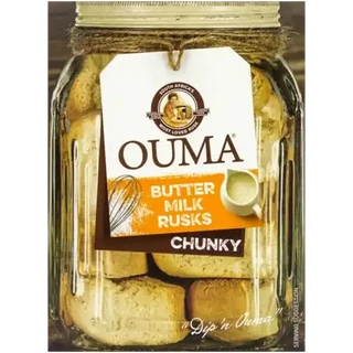 OUMA Chunky Rusks 500G, BUTTERMILK