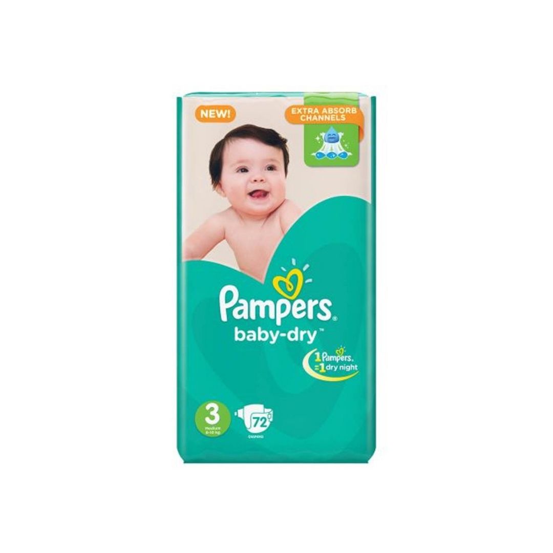 Pampers Active Jumbo Pack No.3 Midi 76'S