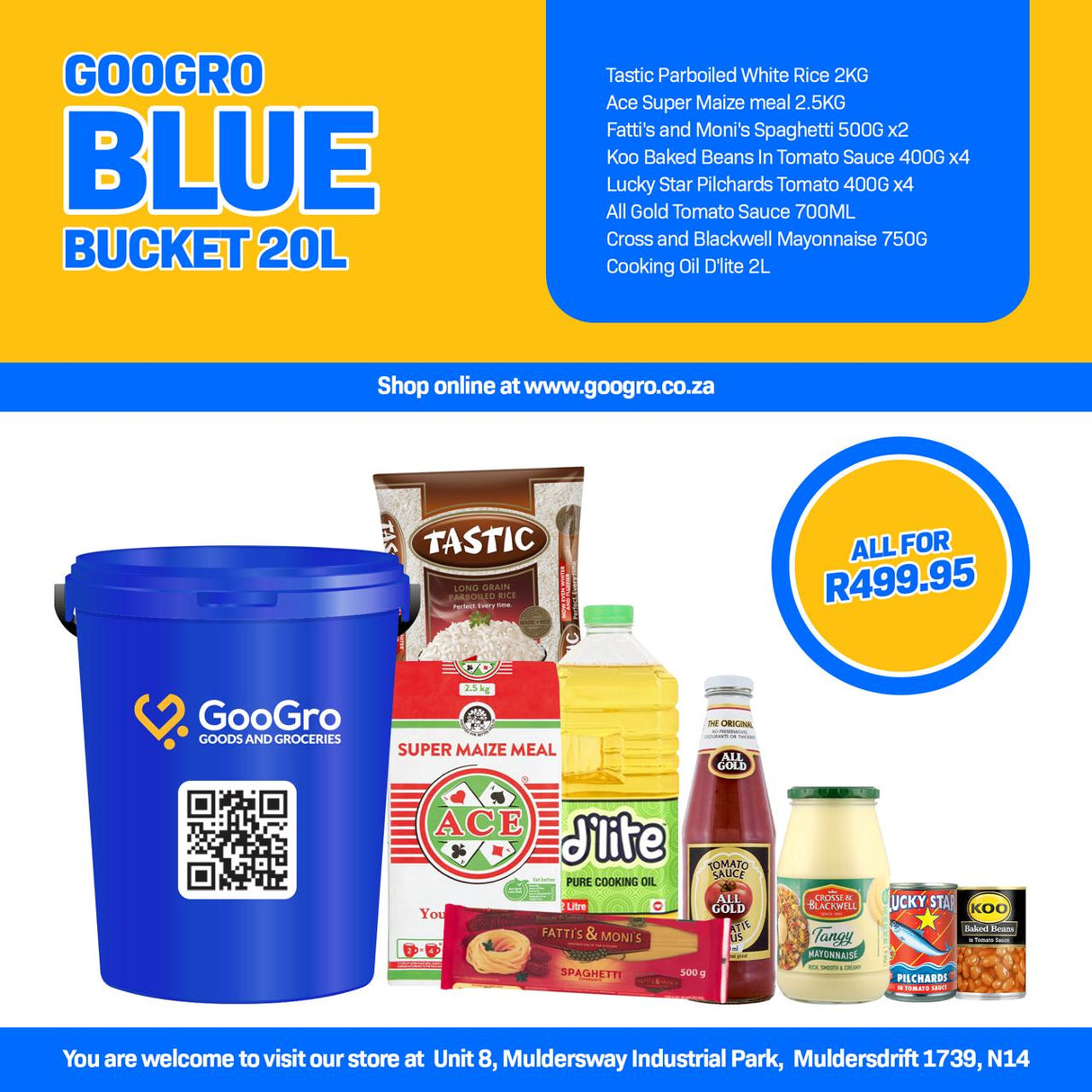 Googro Essentials bucket 01