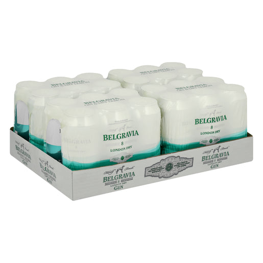 24X Belgravia gin & Dry Lemon 440ml