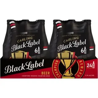 24x Black Label 330ml Nrb