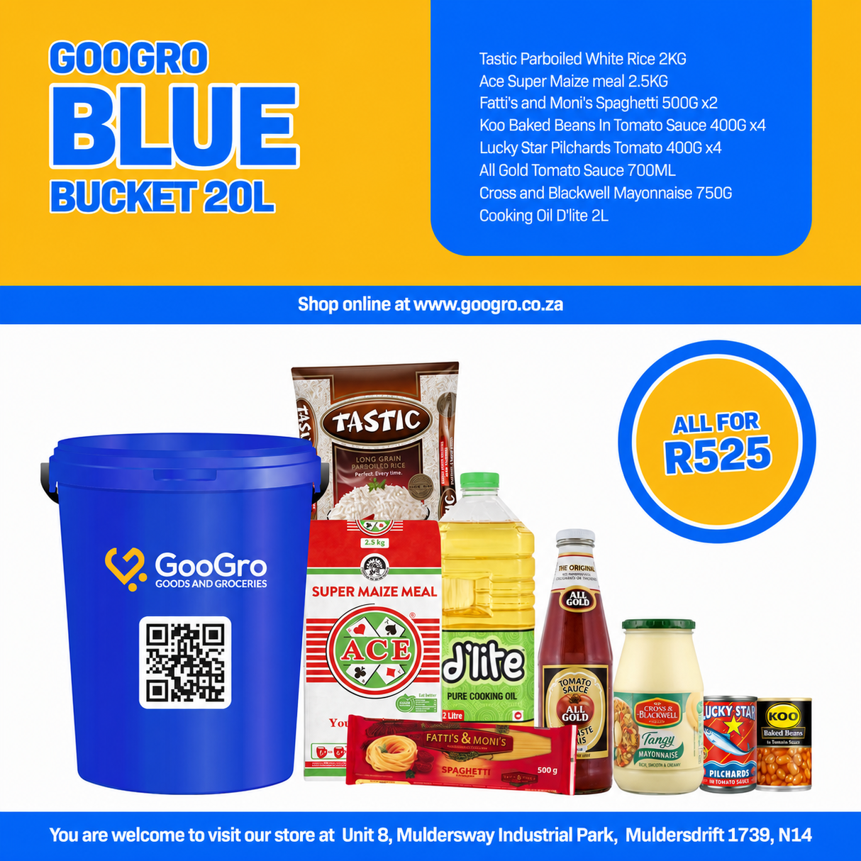 Googro Essentials bucket 01