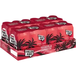 24x Chillers Punch Tequilla Sunrise 440ml