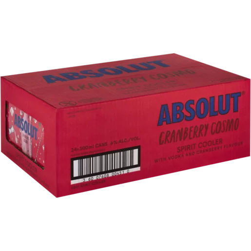 24x Absolut Cranberry Cosmo 300ml