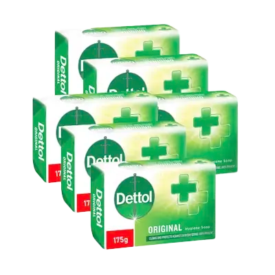 6x Dettol Soap Original 175g