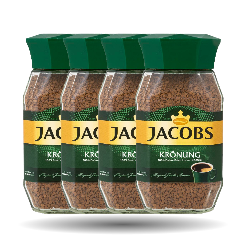 4x Jacobs Kronung Coffee 200g