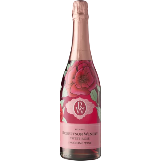 ROBERTSON SPARKLING SWEET ROSE 750ML
