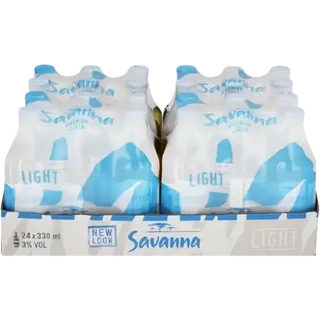 24x Savanna Light Nrb 330ml