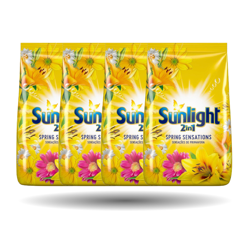 4X Sunlight 2in1 Hand Washing Powder Spring Sensations 5kg