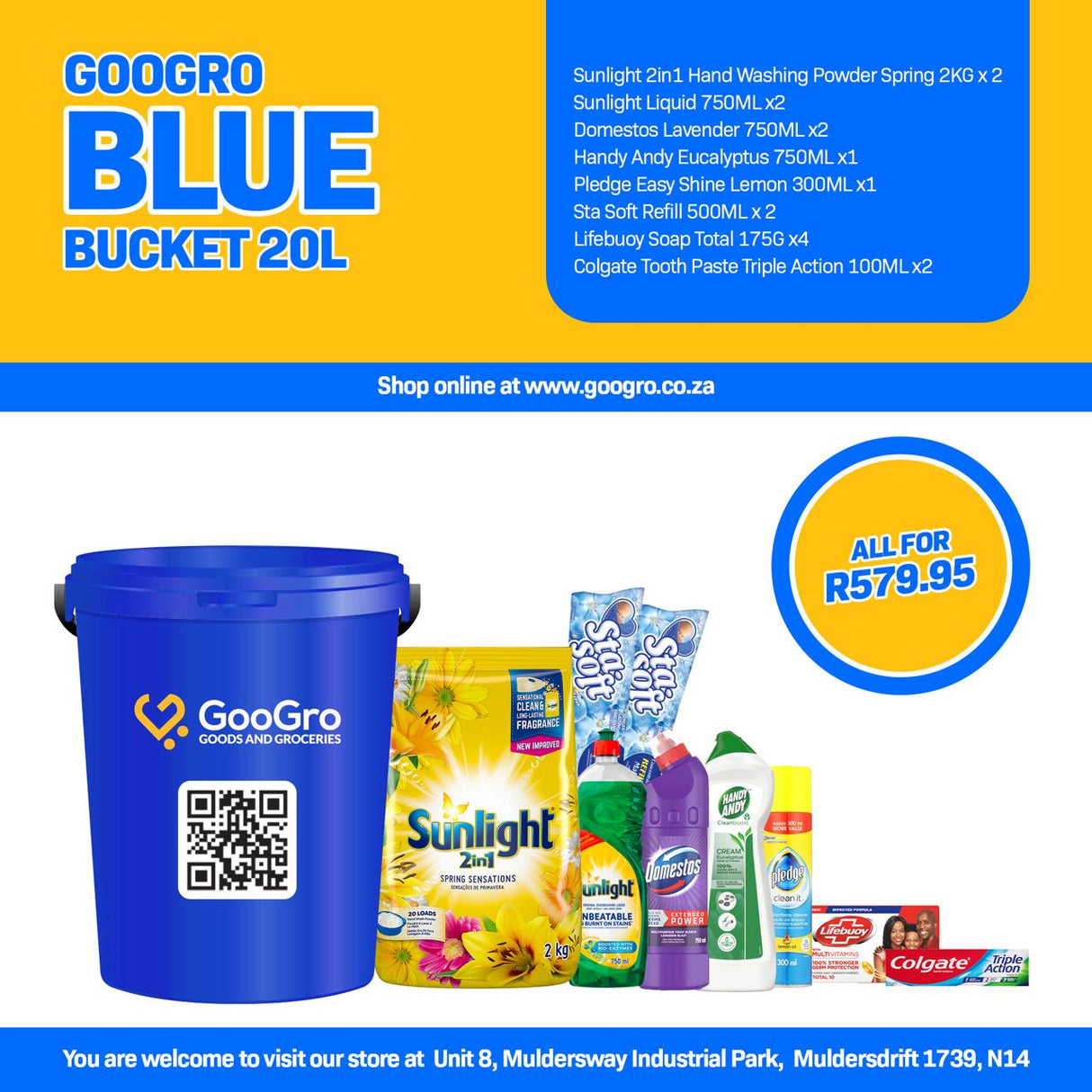 Googro cleaning combo bucket 03