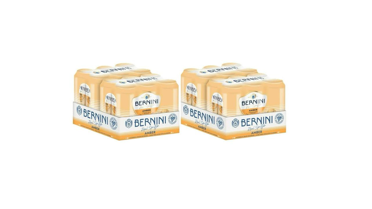Bernini Amber Spritzer (Pack of 24 x 500 ml)