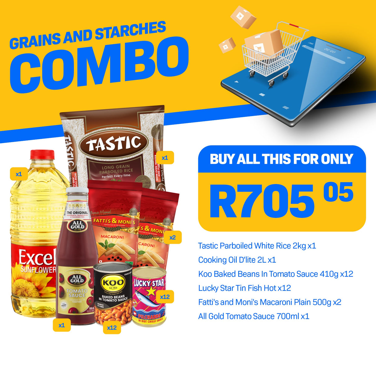 Grains and Starches Combo 3