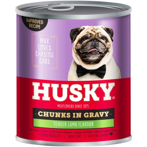Husky Chunks Gravy Lamb 775G