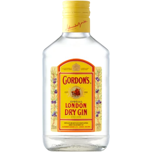 GORDONS DRY GIN 200ML