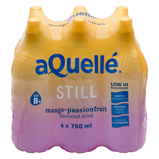 aQuelle Mango-Passionfruit Still Water 750ml x 6