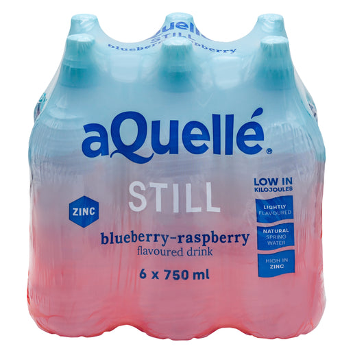 aQuelle Blueberry-Raspberry Still Water 750ml x 6
