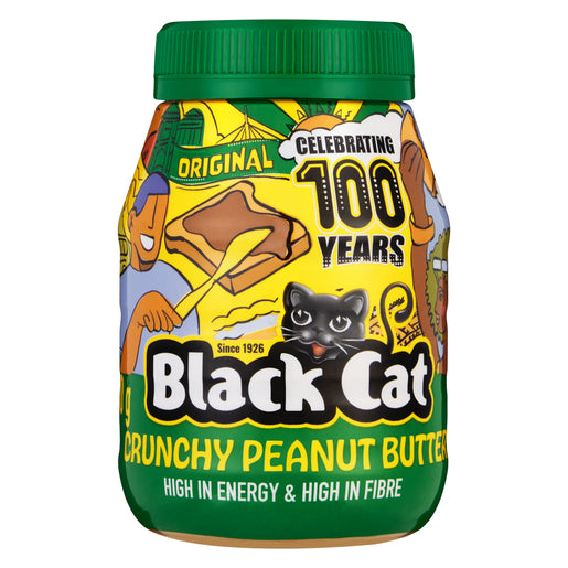Black Cat Crunchy Peanut Butter 800g