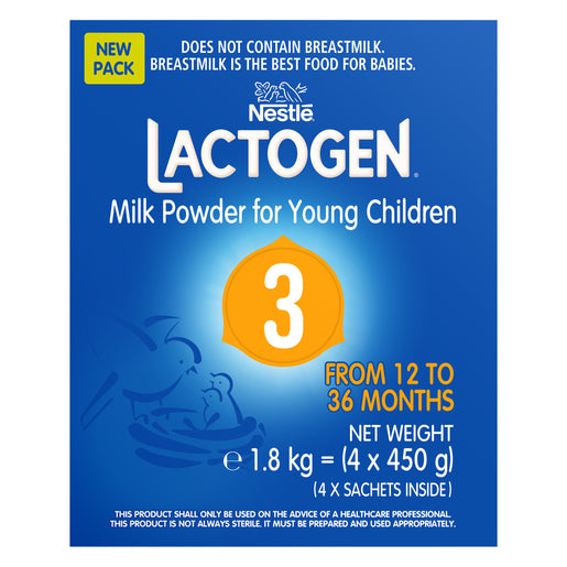 Nestle Lactogen Instant Formula Stage 3 1.8kg