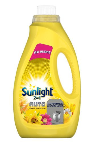 Sunlight Summer Sensations 2in1 Auto Liquid Detergent 1.5L