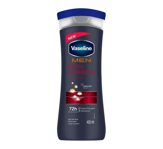 Vaseline Men Lotion Extra Strength 400Ml