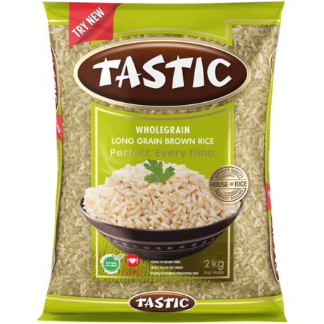 Tastic Wholegrain Long Grain 2Kg