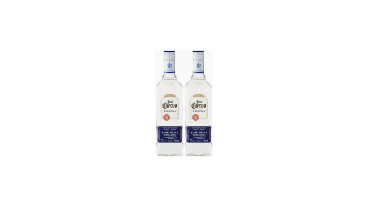 2x Jose Cuervo Silver Tequila 750ml