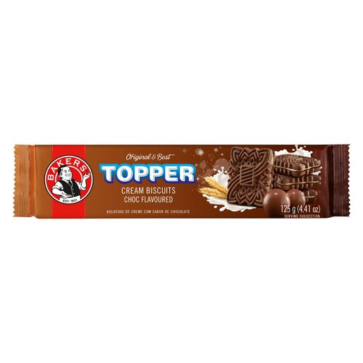 Bakers Topper Chocolate 125g