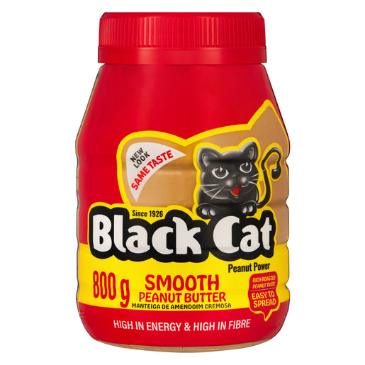 Black cat smooth peanut butter 800g