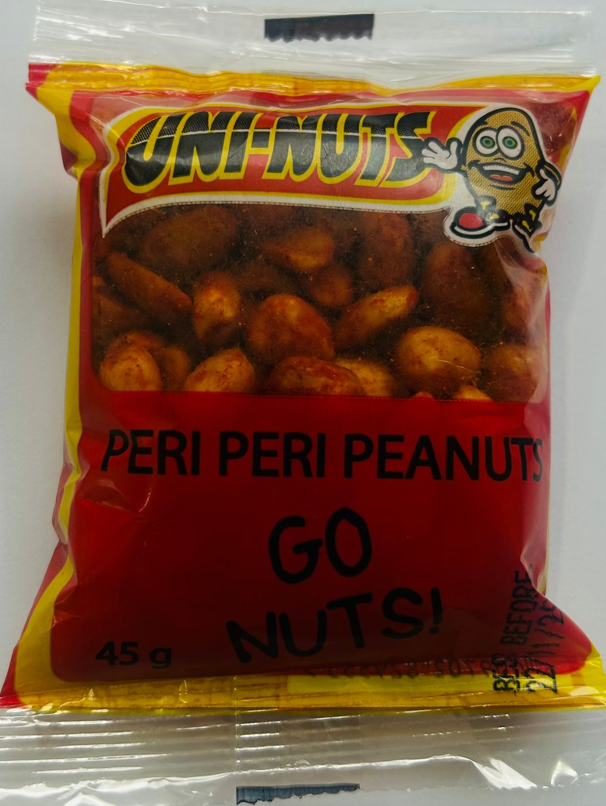 Uni-Nut Peri Peri Peanuts 45g