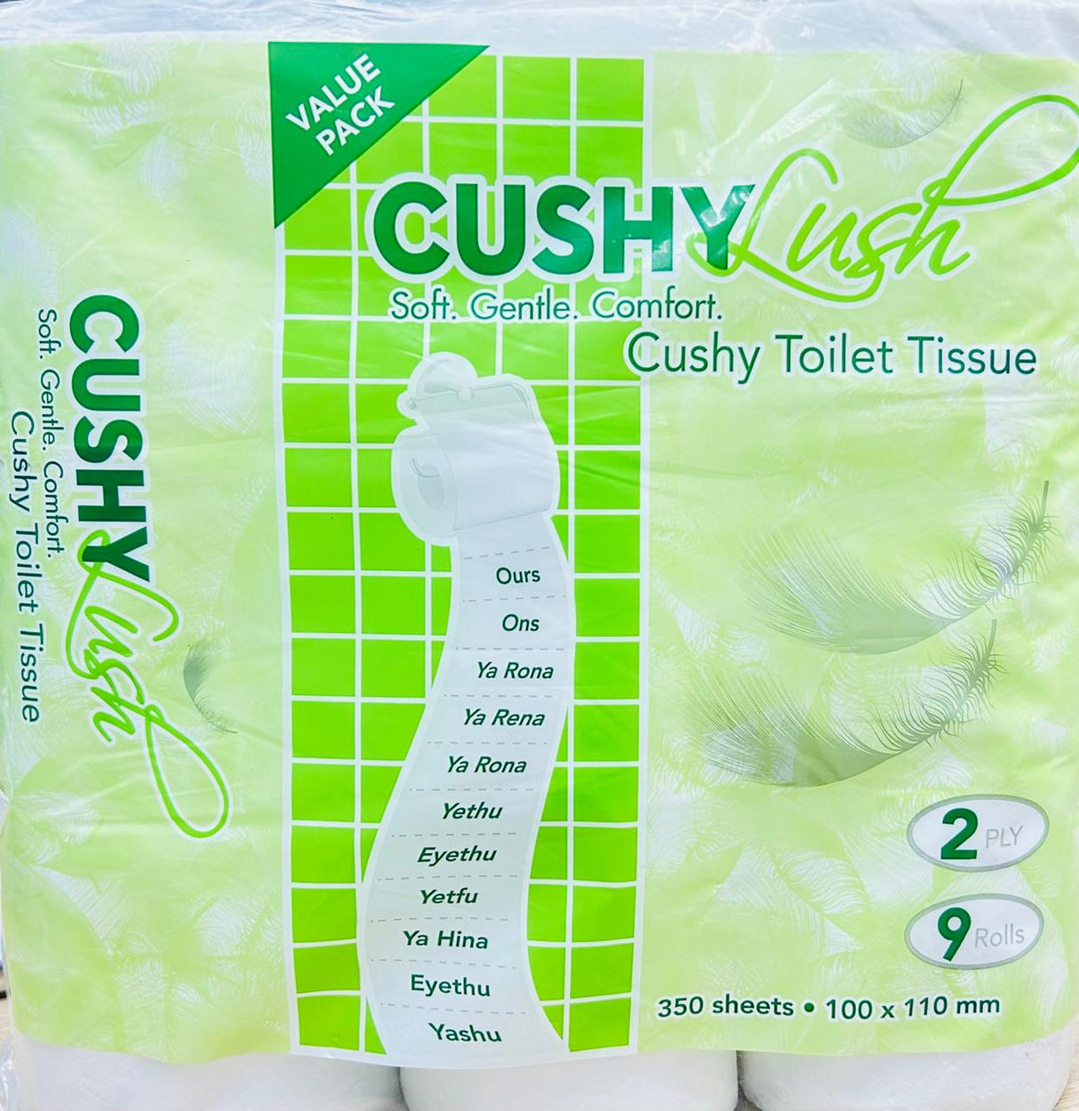 Cushy Lush 9's 2Ply