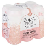 6x Brutal Fruit Ruby Apple 500ml can