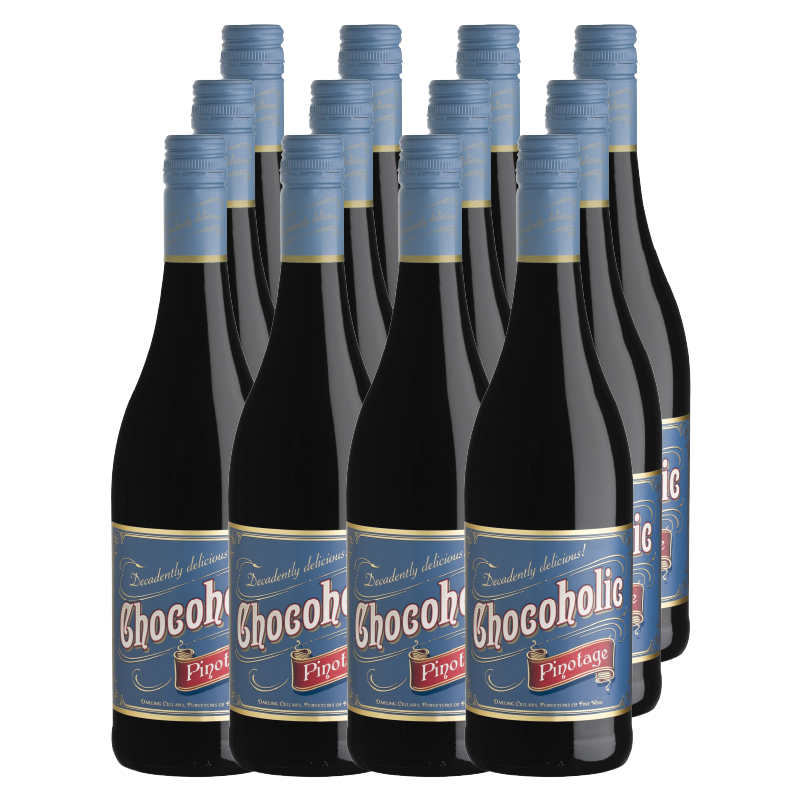 12X DARLING CHOCOHOLIC PINOTAGE 750ml