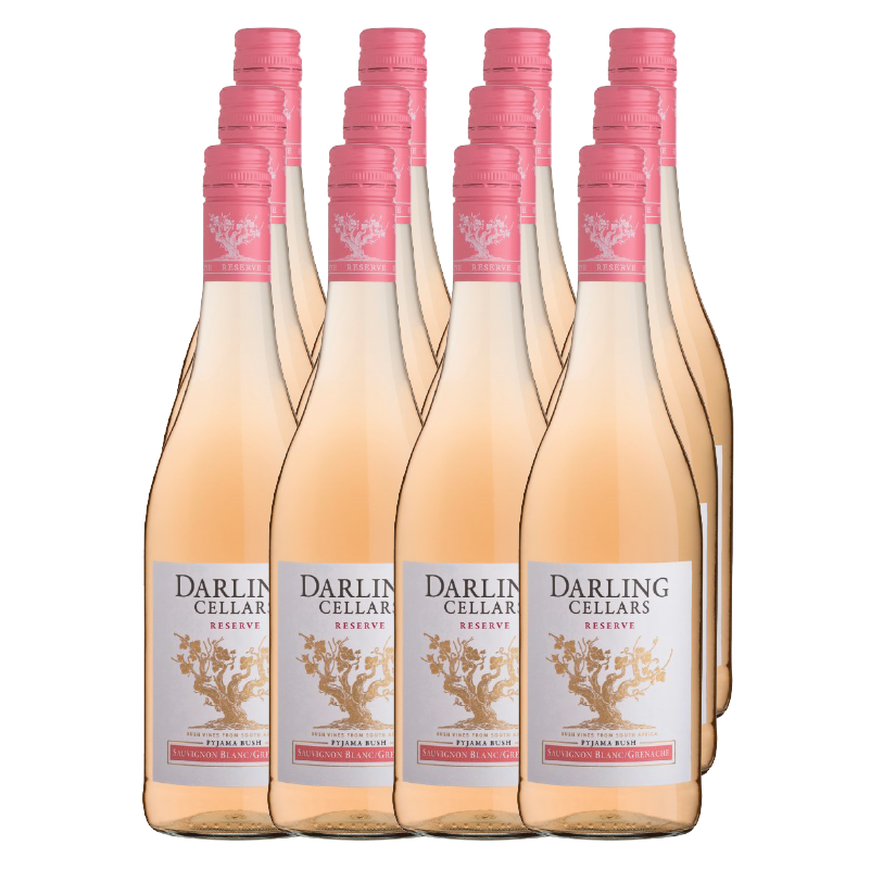 12X DARLING PYJAMA BUSH ROSE 750ml