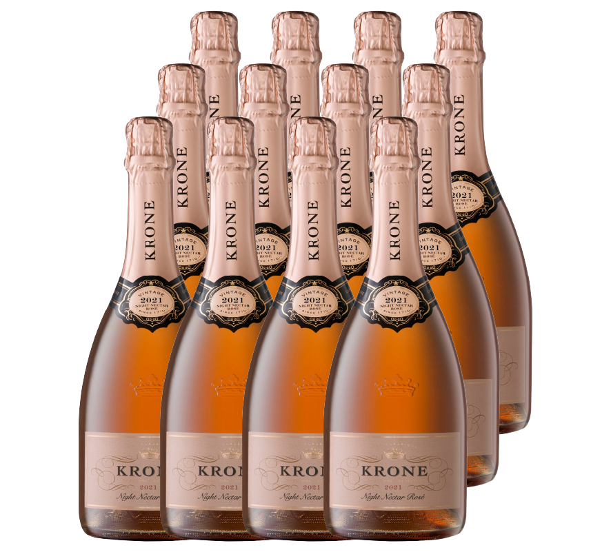 12X KRONE NIGHT NECTAR ROSE 750ml