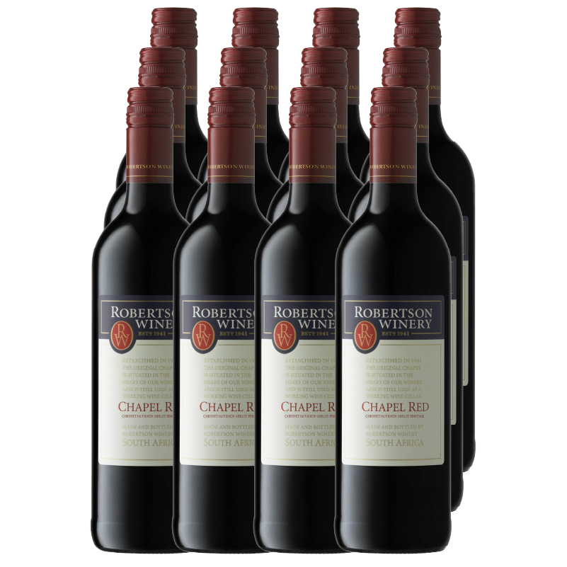 12X ROBERTSON CHAPEL RED 750ml