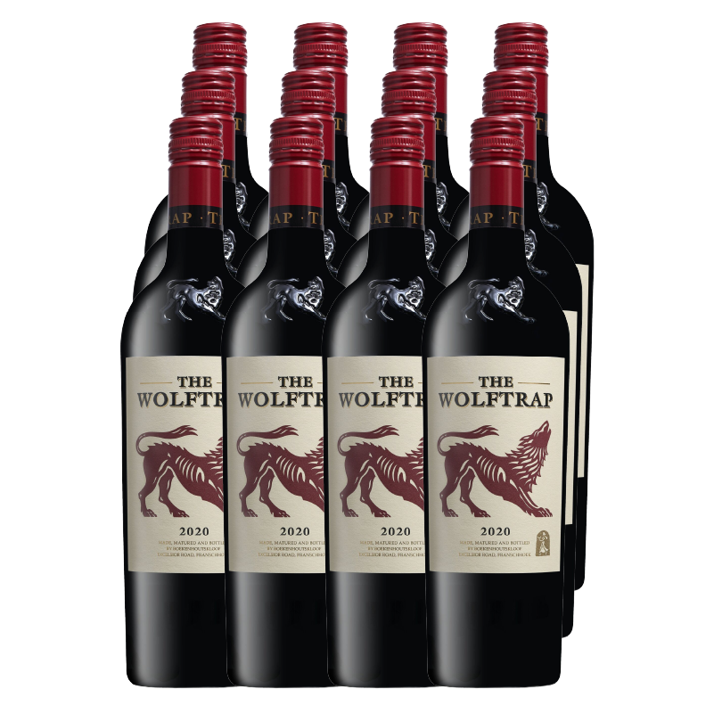 12x WOLFTRAP RED 750ml