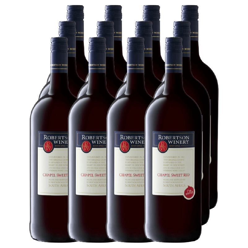 12x ROBERTSON CHAPEL NATURAL SWEET RED 1.5l