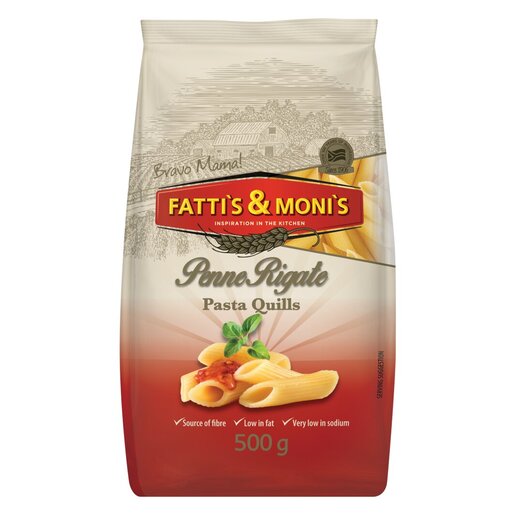 Fatti's and Moni's Penne Rigate Pasta Quills 500g