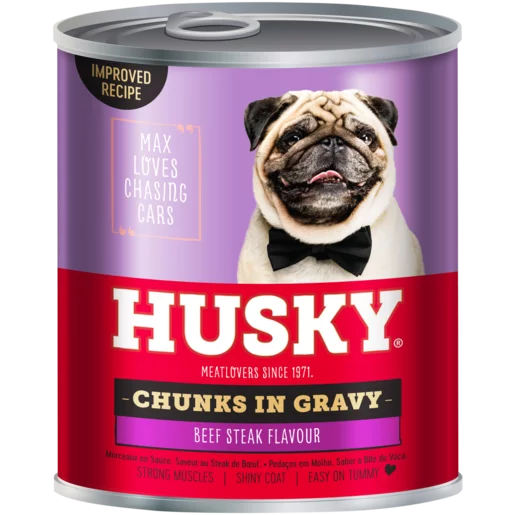 Husky Chunks Gravy Steak 775g